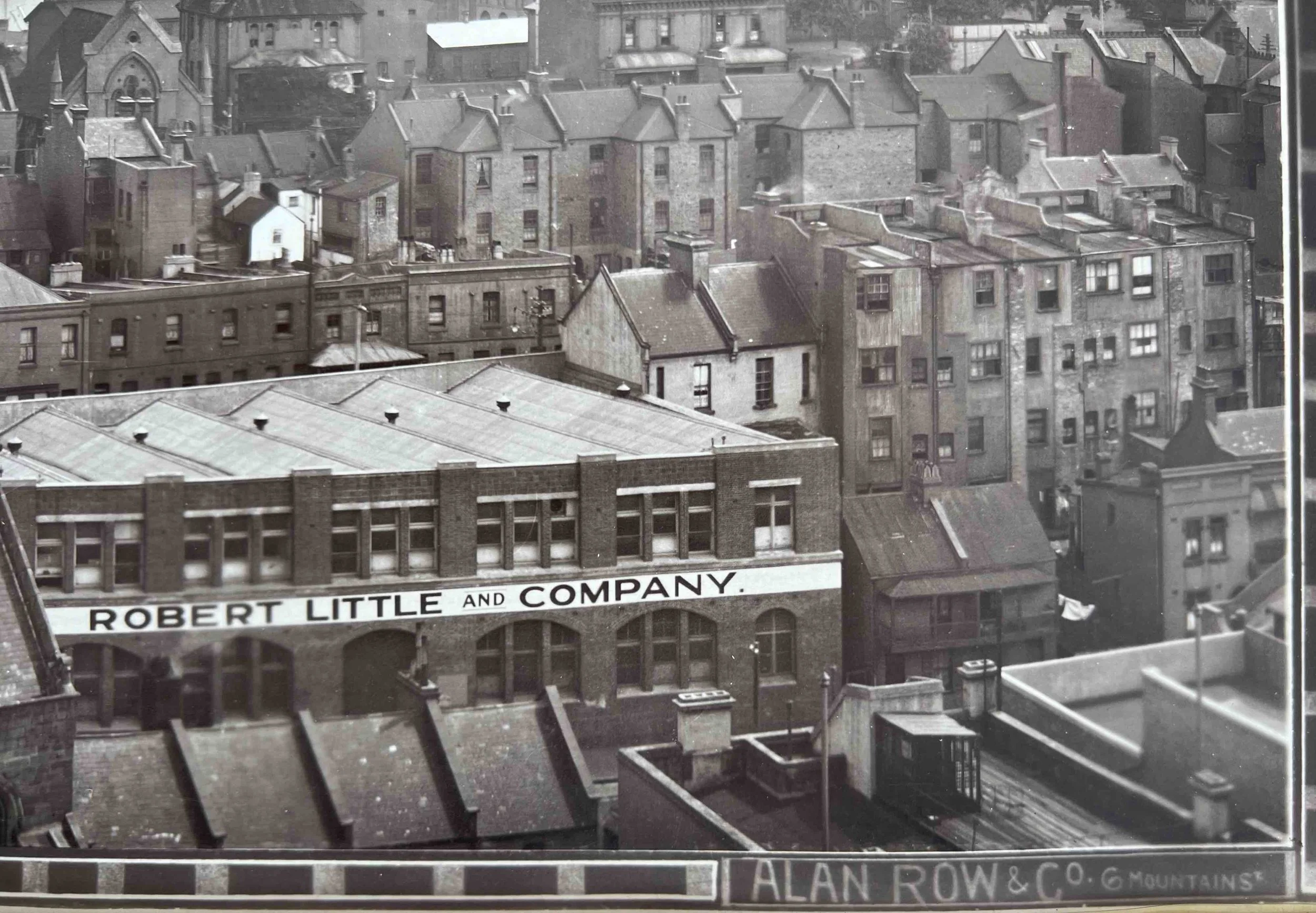 Alan Row and Company | Sydney 1920 Looking North West From George